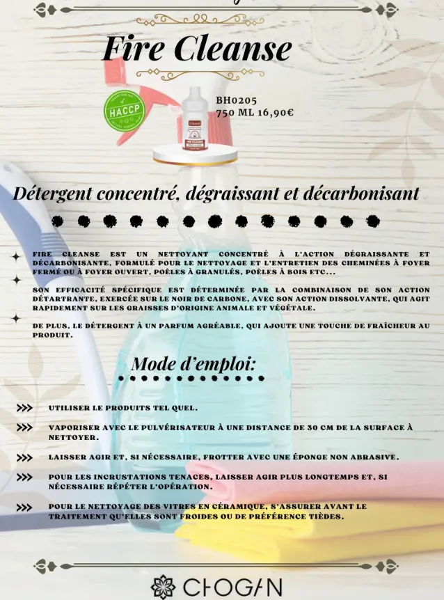 FIRE CLEANSE - Détergent concentré, dégraissant et décarbonisant – Image 2