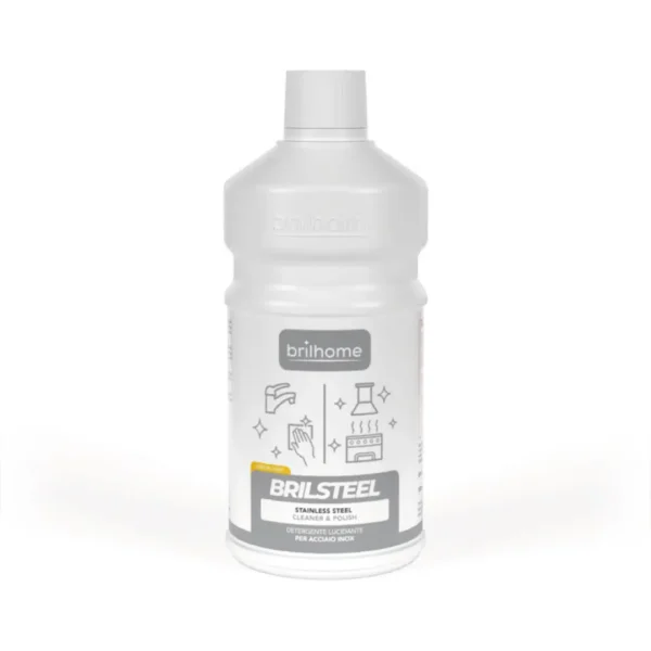BRILSTEEL - Nettoyant polissant pour acier inoxydable